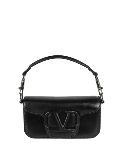 Valentino Garavani Small Shoulder Bag | Loco` In Black