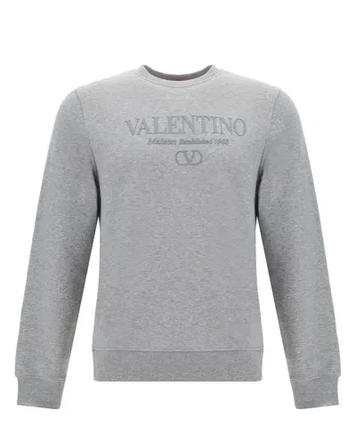 Valentino Sweatshirt In Grey