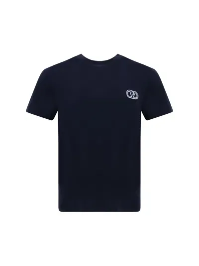 Valentino T-shirt In Blue