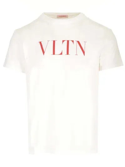 Valentino T-shirt Short Sleeve In White