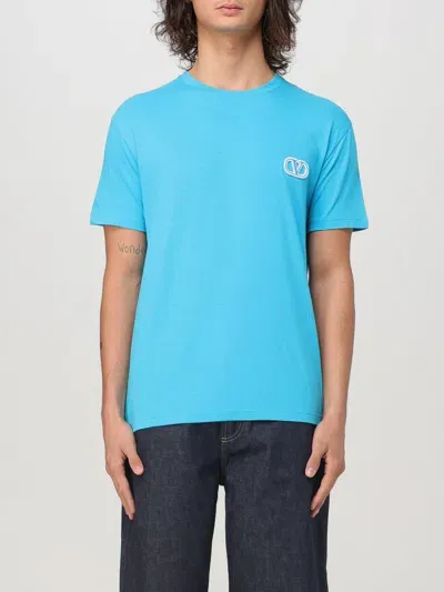 Valentino T-shirt  Men Color Sky In Himmelblau