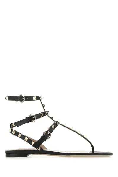 Valentino Garavani Thong | Rockstud | T. 05-37.5 Nd  Female In Black