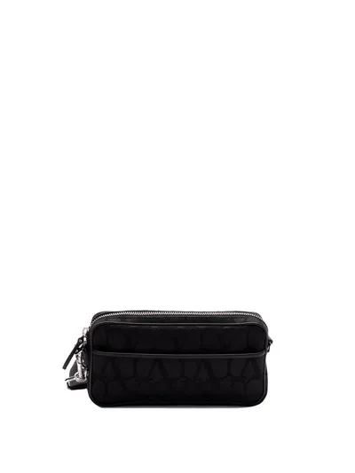 Valentino Garavani `toile Iconographe` Mini Bag In Black