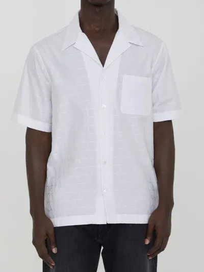 Valentino Toile Iconographe Shirt In Blanco