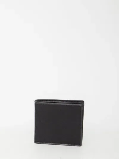 Valentino Garavani Toile Iconographe Wallet In Black