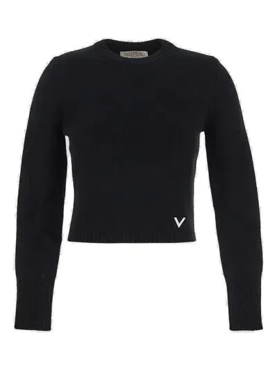 Valentino Black Cashmere Sweater