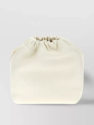 Valentino Garavani 'vlogo Pouf' Shoulder Bag In White