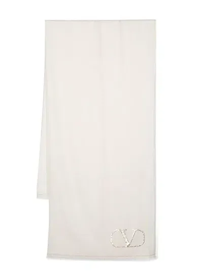 Valentino Vlogo Signature Shawl In Neutrals