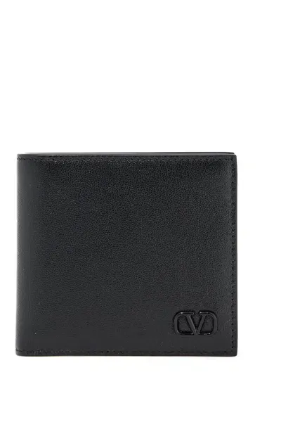 Valentino Garavani Vlogo Signature Wallet In Black