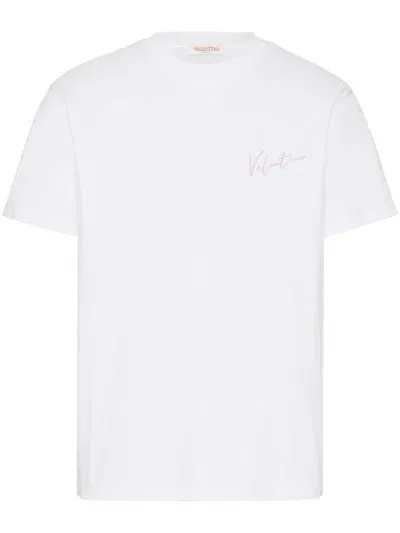 Valentino Vlogo T-shirt In White