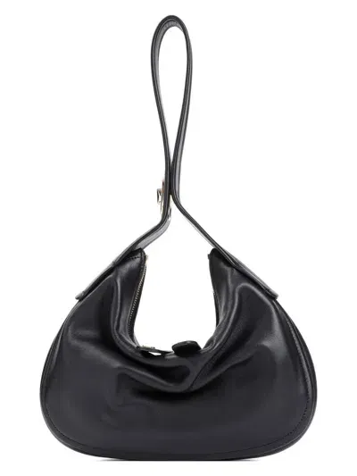 Valentino Garavani Women's Go Hobo Small Leather Bag In Black