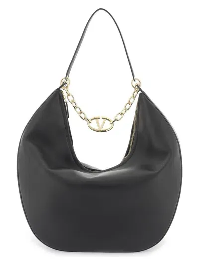 Valentino Garavani Women's Vlogo Moon Maxi Hobo Bag In Black