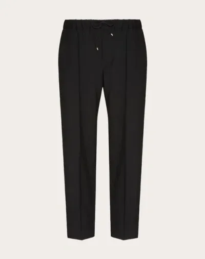 Valentino Wool Trousers In ブラック