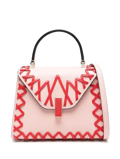 Valextra Mini Iside Toji Tote Bag In Pink