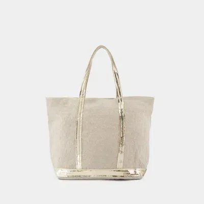 Vanessa Bruno Cabas L Shopper Bag In Beige