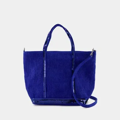 Vanessa Bruno Cabas S Shopper Bag In Blue