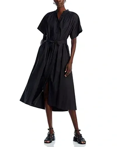 Vanessa Bruno Ciao Belted Dress In Noir