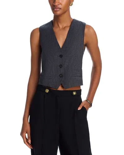 Vanessa Bruno Denso V Neck Vest In Grey