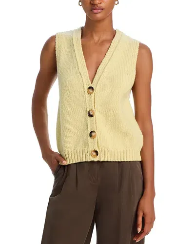 Vanessa Bruno Dounya Wool Top In Citrus