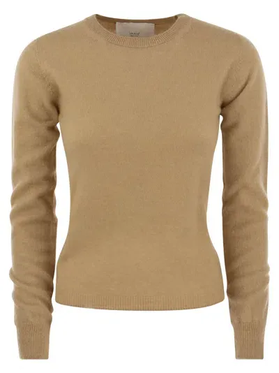 Vanisé Letitia - Cashmere Crew-neck Knitwear In Beige