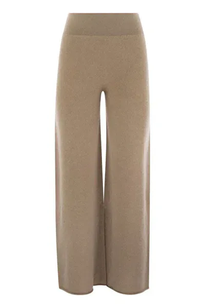 Vanisé Pantalone Twist Daino In Beige