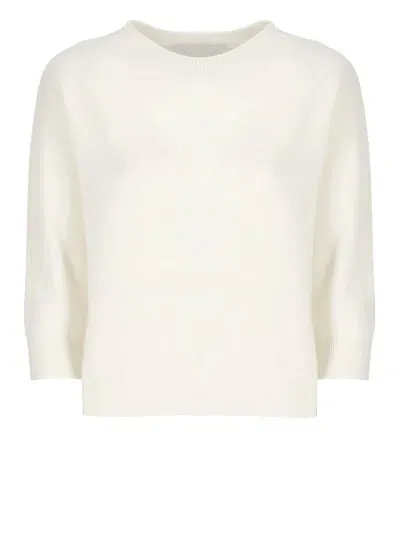 Vanisé Vanise Ivory Vanisè Cashmere Sweater In Neutrals