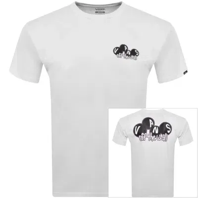 Vans Classic Fit Scuttle Logo T Shirt White