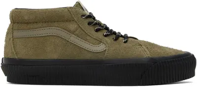 Vans Khaki Sk8-mid Reissue 83 Sneakers In Lx Creep Gothic Oliv