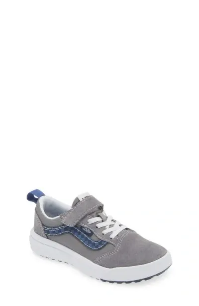 Vans Kids' Ultrarange 66 V Sneaker In Grey/blue