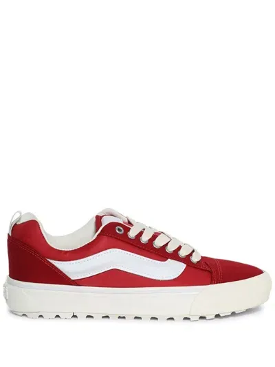 Vans Knu Skool Mte-1 Lx Sneakers In Red