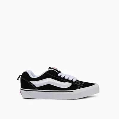 Vans Knu Skool Sneakers In Black/true White