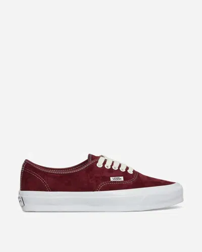 Vans Burgundy Authentic Reissue 44 Lx Sneakers In Red