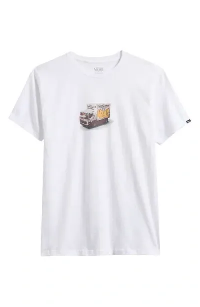 Vans Special Delivery Graphic T-shirt In White