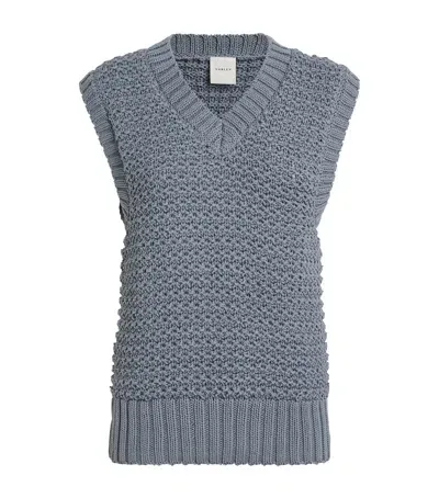 Varley Adie Sweater Vest In Blue