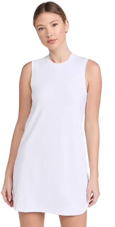 Varley Caleta Dress White