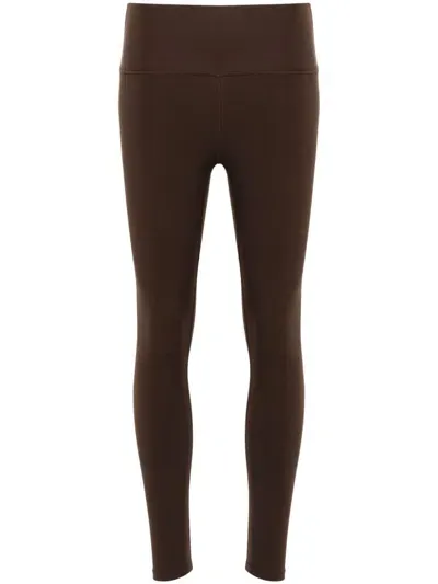 Varley Always Recycled Stretch Leggings In Dark Brown