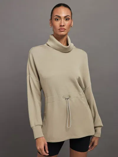 Varley Freya Jersey Sweatshirt In Seneca Rock