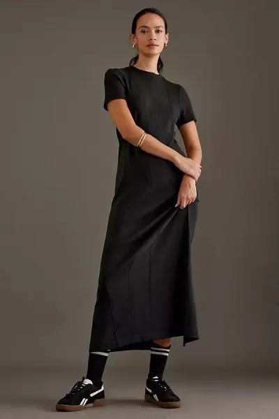 Varley Hattie Maxi Dress In Black