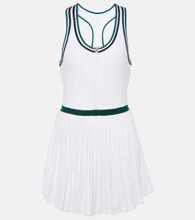 Varley Jane Court Tennis Dress In White Forest