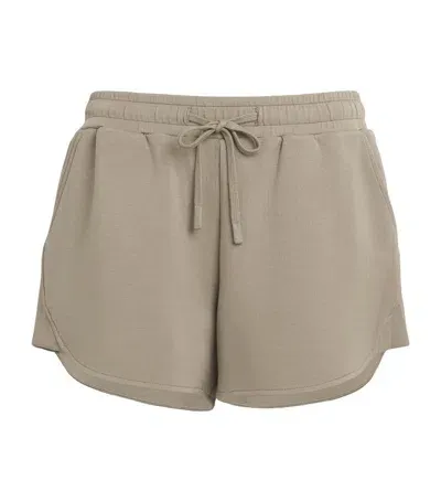 Varley Margot Sweat Shorts In Beige