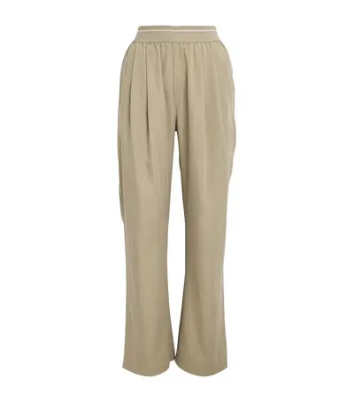 Varley Riggs Loose Trousers In Beige