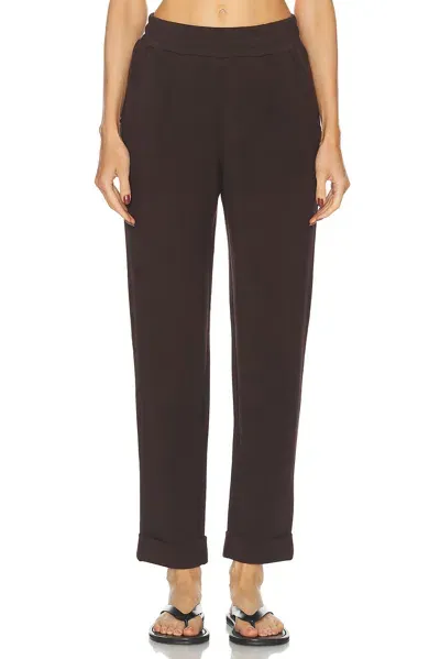 Varley The Rolled Cuff 28.5 Pant In Coffee Bean