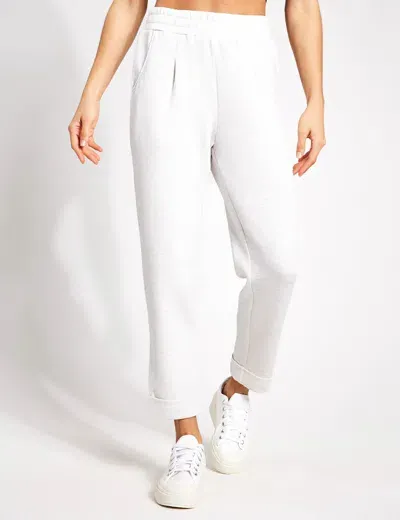 Varley The Rolled Cuff Pant 25" In White