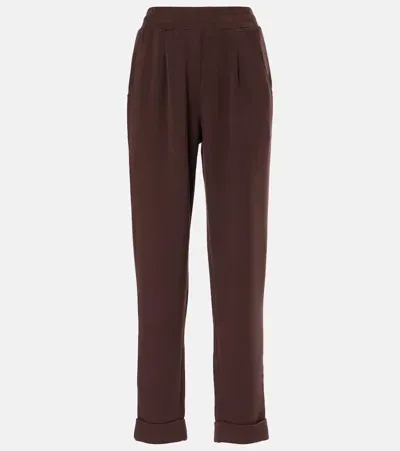 Varley The Rolled Cuff Pant 28.5" Sweatpants In Brown