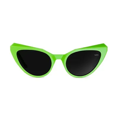 Vava Bl0028 Black Label Acid Green Sunglasses In Verde