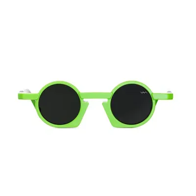 Vava Bl0043 Black Label Acid Green Sunglasses In Verde