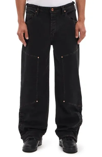 Vayder Wide Leg Stretch Cotton Utility Pants In Vinci