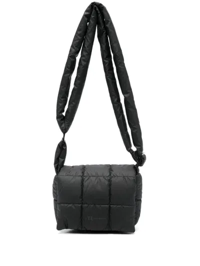 Veecollective Mini Porter Cross Body Bag In Black