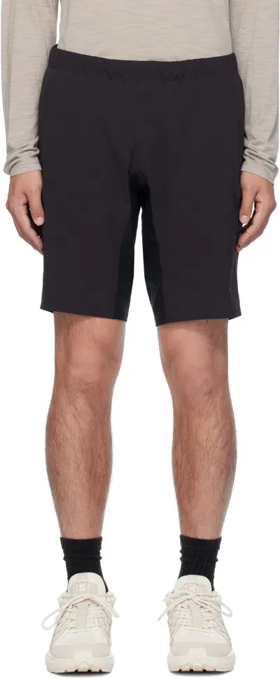 Veilance Black Secant Comp Shorts