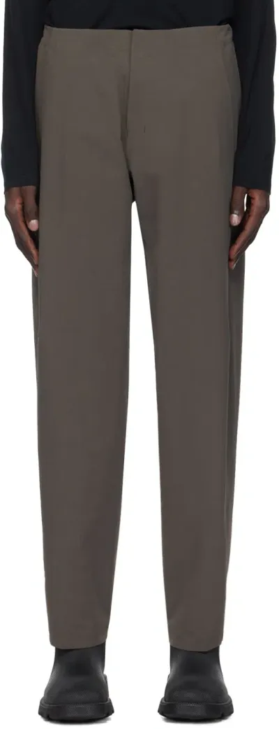 Veilance Gray Spere Trousers In Shade